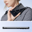 Case for Samsung Galaxy S25, Electro MagSafe, black + Screen Glass