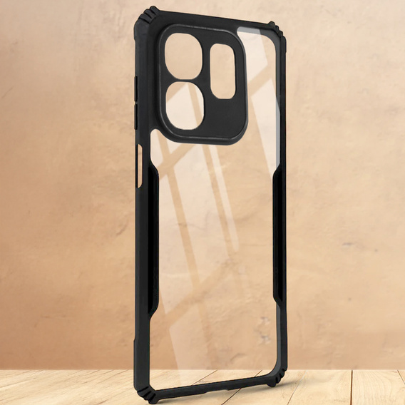 Case for Infinix Hot 50i 4G, AntiDrop Hybrid, black