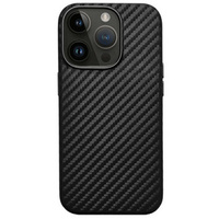 KZDOO Case for iPhone 16 Pro, Carbon Fiber, black