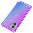 Case for Motorola Moto G73 5G, Gradient Dropproof, Purple / blue
