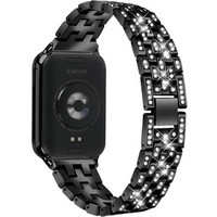 Diamond Bracelet for Xiaomi Smart Band 8 Pro, Black