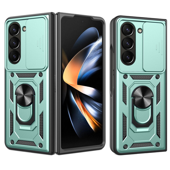 Case for Samsung Galaxy Z Fold5 5G, CamShield Slide, green