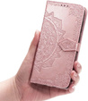 Flip case for Samsung Galaxy M55 5G, Mandala, pink
