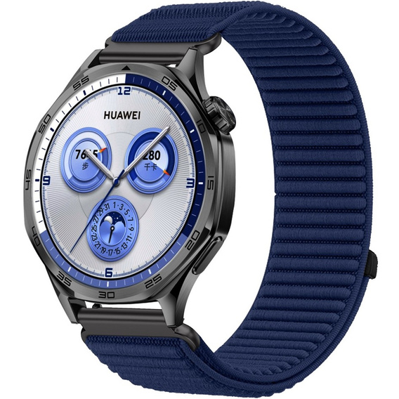 Nylon strap for Samsung Galaxy Watch Active 22mm, Black