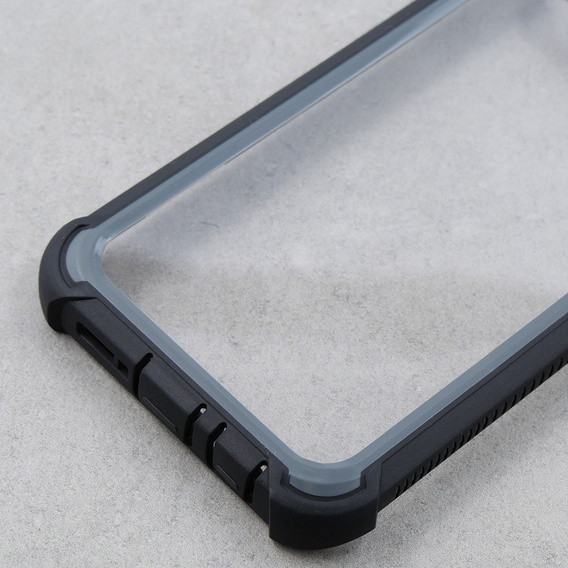 Case for Samsung Galaxy S10 Plus, Dexnor Full Body Rugged, transparent / black