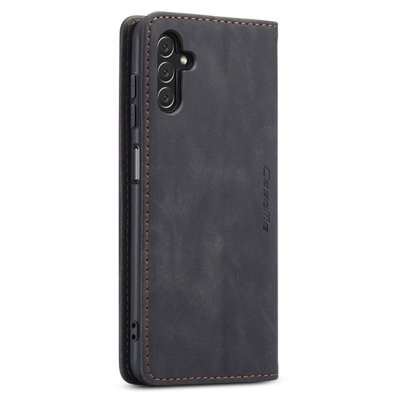CASEME case for Samsung Galaxy A04S / A13 5G, Leather Wallet Case, black
