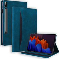 Case for Samsung Galaxy Tab S8 Ultra, Classic, with space for stylus, blue