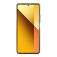 Case for Xiaomi Redmi Note 13 Pro 5G, Glittery Powder, grey + 9H tempered glass
