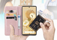 Flip case for Oppo Reno 11F 5G, Mandala, pink rose gold