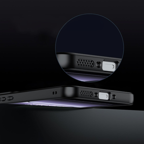 Case for OnePlus Nord 5, for MagSafe, ERBORD Matt Case, black