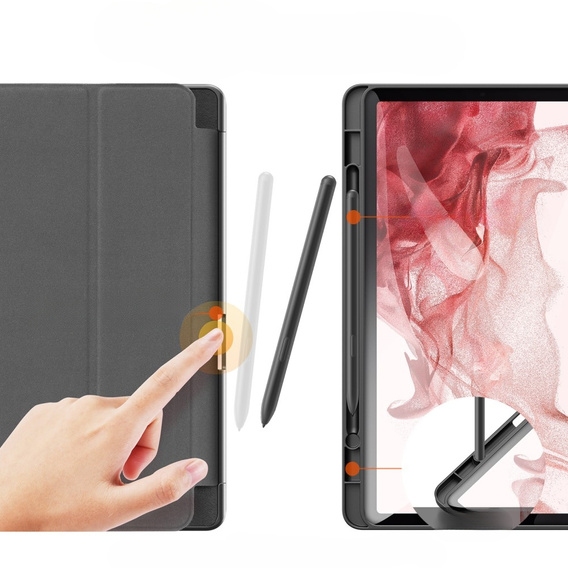 Case for Samsung Galaxy Tab S9 11", Dux Ducis Domo, black