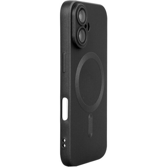 Case for iPhone 16 Plus, ColorMag, for MagSafe, black