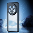 DuxDucis case for Xiaomi 14 Ultra, Aimo case, transparent / black