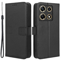 Flip case for Infinix Note 30 Pro 4G, Wallet Smart Magnet, black