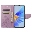 Flip case for Oppo A17, Butterfly, purple