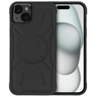 Case for iPhone 15, ERBORD Armor Mag, black