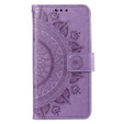 Flip case for Oppo A17, Mandala, purple