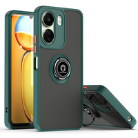 Case for Xiaomi Redmi 13C / Poco C65, Frosted Ring, green