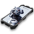 Armored case for ZTE nubia Red Magic 8 Pro 5G / Pro+, Aluminum Alloy, black