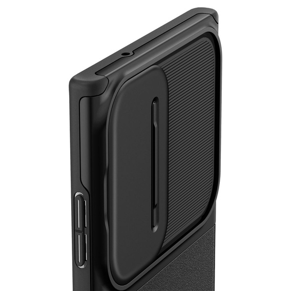 Spigen Optik Armor black case for Samsung Galaxy S23 Ultra