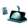 Flip case for Samsung Galaxy S24 FE, Wallet Zipper Pocket, blue