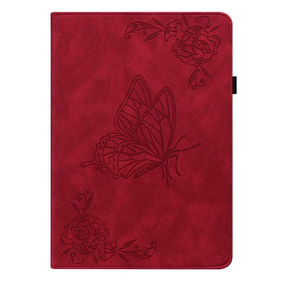 Case for Lenovo Tab M9, Butterfly, red