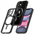 Case for iPhone 11, Electro MagSafe, black + Screen Glass