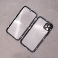 Case for iPhone 11, Magnetic Dual Glass, black