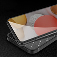 Case for Samsung Galaxy S23 FE, Carbon Gel, black