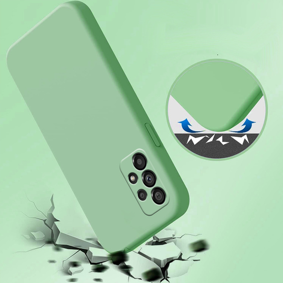 Case for Samsung Galaxy A53 5G, Silicone Lite, mint