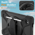 Armoured case with stand and shoulder strap for Samsung Galaxy Tab A11
