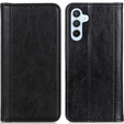 Case for Samsung Galaxy S23 FE, Wallet Litchi Leather, black