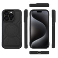 Case for iPhone 15 Pro, ERBORD Armor Mag, black