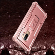 Armored case for Samsung Galaxy S9 Plus, Dexnor Full Body, pink rose gold
