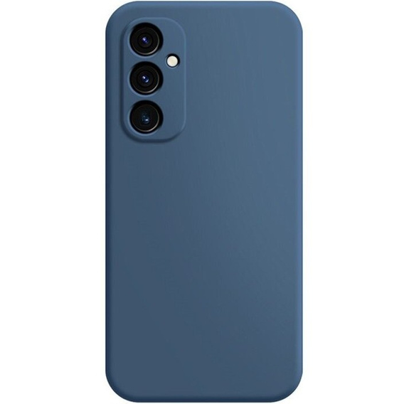 Case for Samsung Galaxy A55 5G, Silicone Lite, dark blue