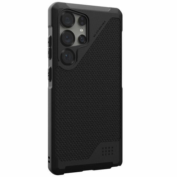 Urban Armor Gear Case for Samsung Galaxy S25 Ultra, Metropolis LT MagSafe Kevlar, black