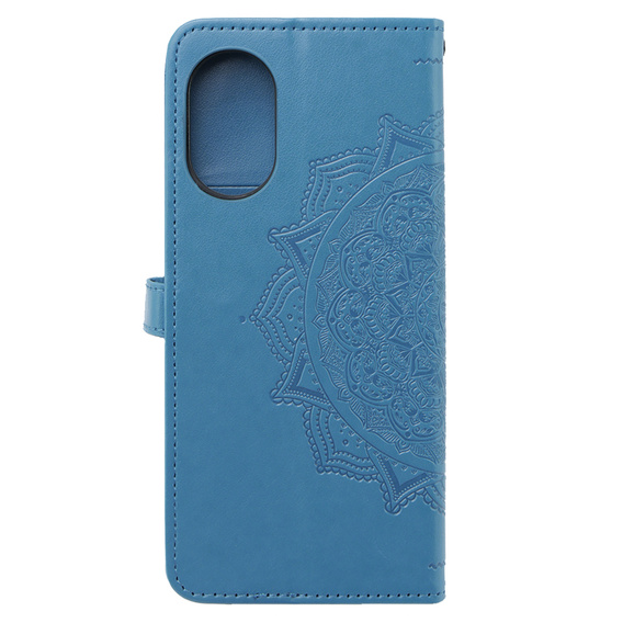 Flip case for Oppo A38 4G / Oppo A18 4G, Mandala, blue