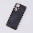 Case for Oppo A78 4G, Glamour CamShield, black