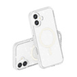 Case for iPhone 17, for MagSafe, glitter, transparent