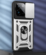 Case for Realme GT 7 Pro, CamShield Slide, silver