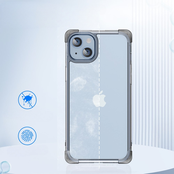 Case for iPhone 13, ERBORD CornerShield, black