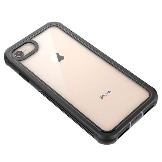 Case for iPhone 6/6S/7/8/SE 2020/SE 2022, Shockproof, with film, black