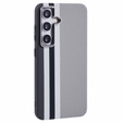 MagSafe's Samsung Galaxy S25+ Plus Case, Carbon Fiber, grey