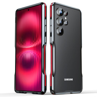 Case LUPHIE for Samsung Galaxy S25 Ultra, Armor Bumper, black