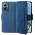 Flip case for Motorola Moto G54 5G, Card Slot, blue