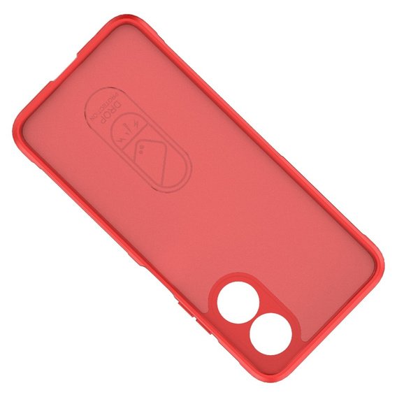 Case for Oppo A17, Gaming Shockproof, red