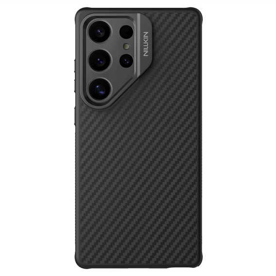 Nillkin Armored Case for Samsung Galaxy S25 Ultra, Carboprof Case, for Magsafe, black