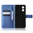 Flip case for Oppo A17, Smart Magnet, blue