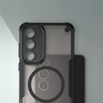 Armoured case for Samsung Galaxy S25 FE, for MagSafe, matt black
