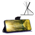 Flip case for Xiaomi Redmi Note 13 Pro 5G, Wallet, Butterflies purple